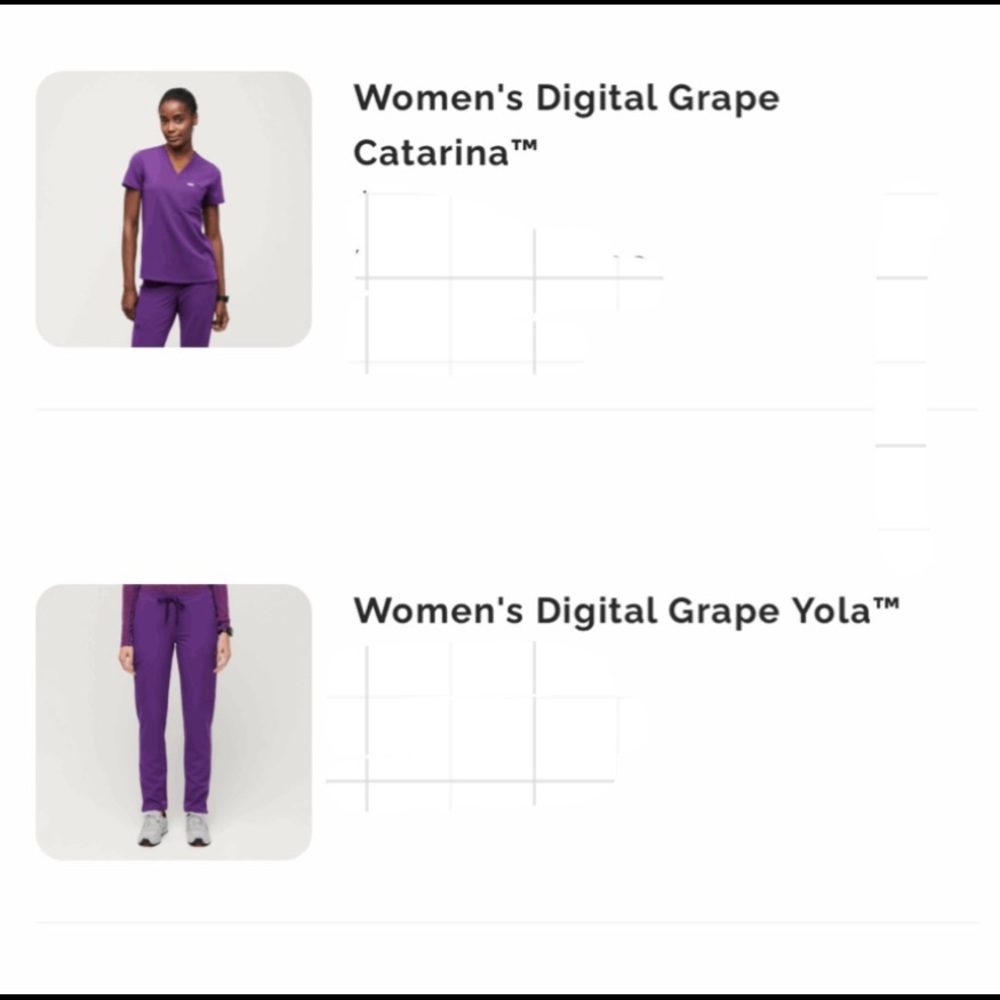 Figs brand new with tags. Grape color, size Medium: